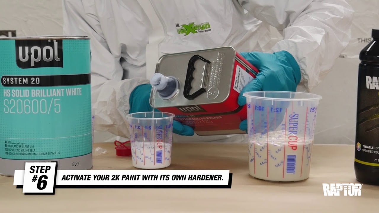 How to Tint RAPTOR with 2K Solid Colors (Protective Coating and Bed Liner)