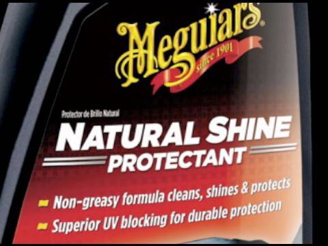 How To Use Meguiar's NEW 2010 Natural Shine Protectant