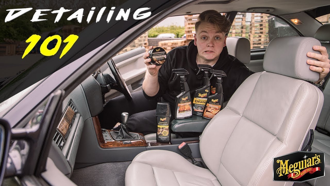 Cleaning & Protecting Leather - Meguiar’s Detailing 101 – UK Edition