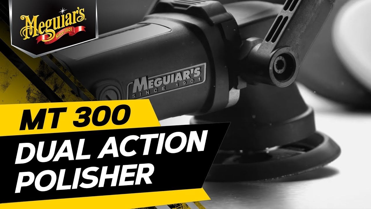 Meguiar’s MT300 Dual Action Polisher – DA Polisher For Premium Detailing