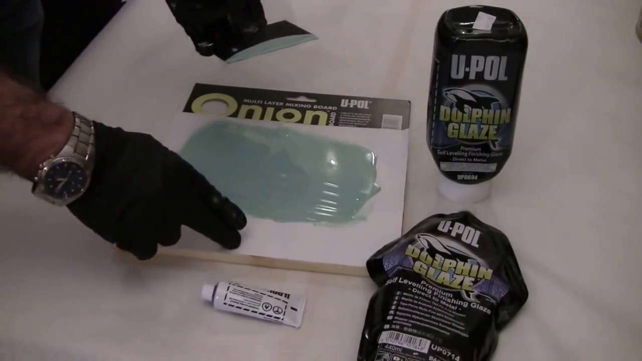 DOLPHIN™ GLAZE -- Self Leveling Polyester Finishing Glaze