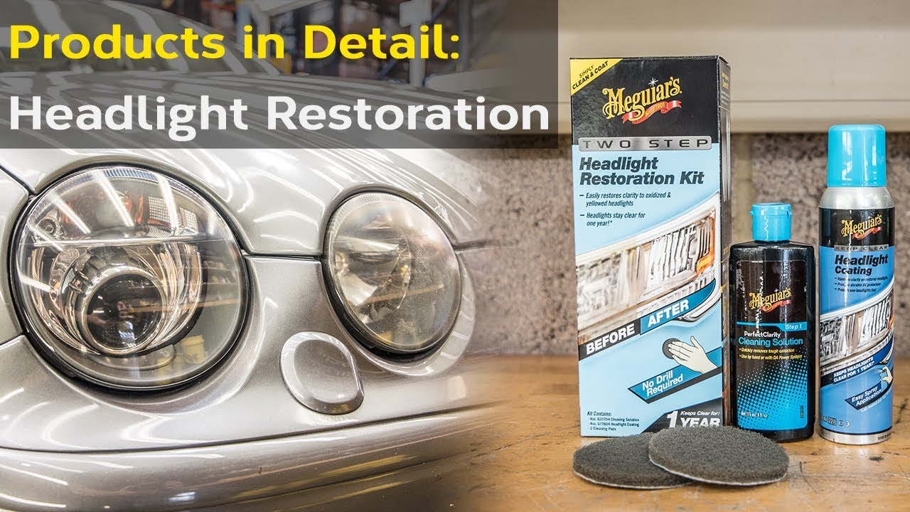 How to RESTORE FADED headlights | 2 Step Headlight Restoration Kit - Products in Detail