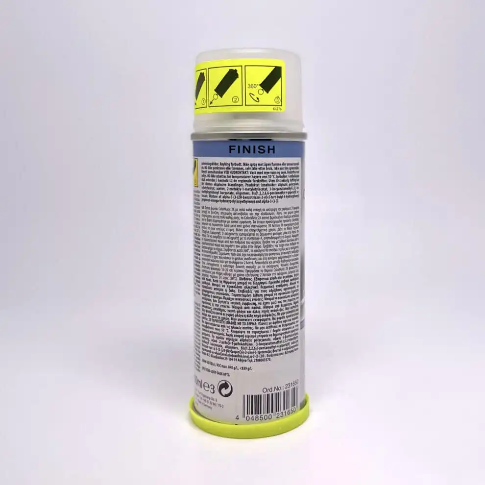 ColorMatic 2K klarlakk silkeglans side