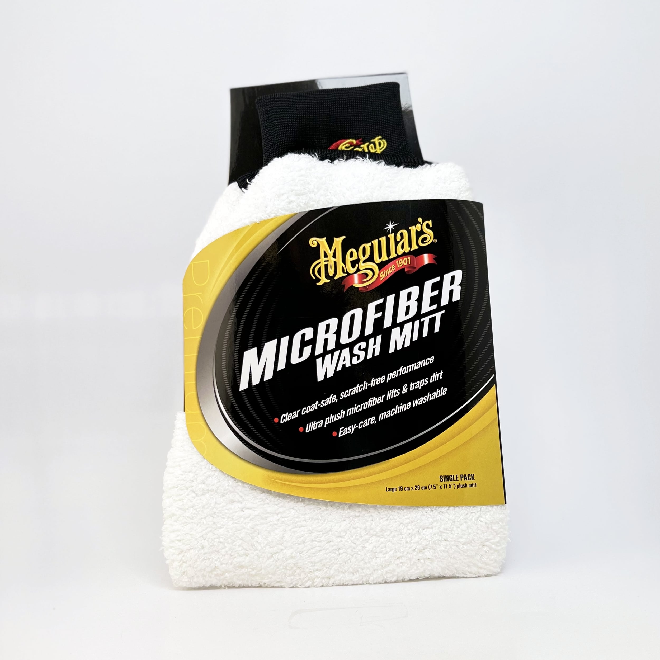 Meguiar's - Wash Mitt - 1-Pack Made in EU Perfect Fit