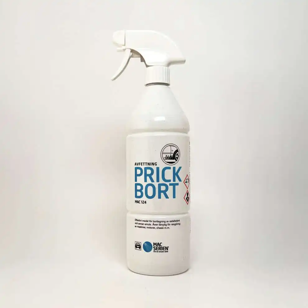 Prickbort avfetting Prickbort avfetting