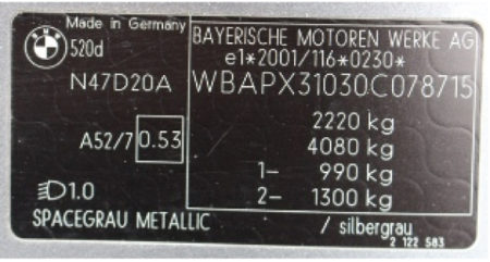 bmw-color-code2 lakk kode BMW