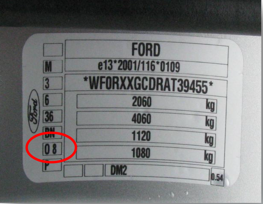 Ford Lakk kode ford