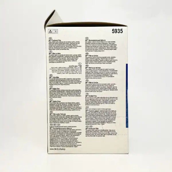 3M 5935 partikkelfilter informasjon