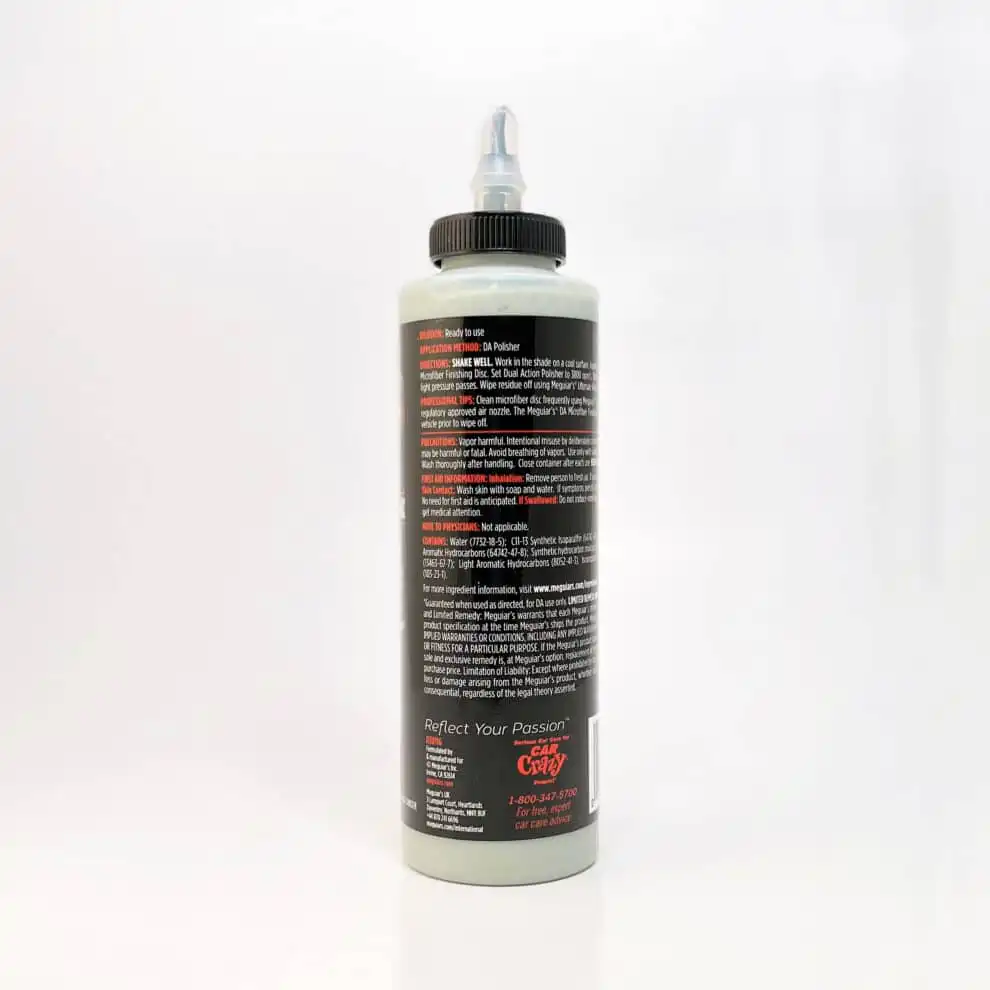 Meguiars Finishing wax informasjon