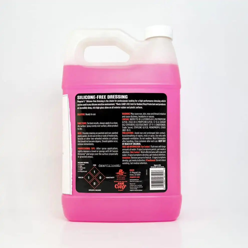Meguiars Silicon-free dressing informasjon