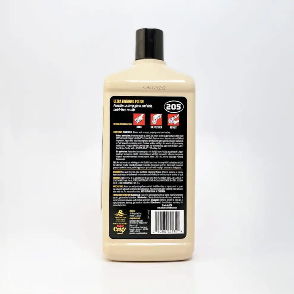Meguiars Ultra Finishing Polish informasjon
