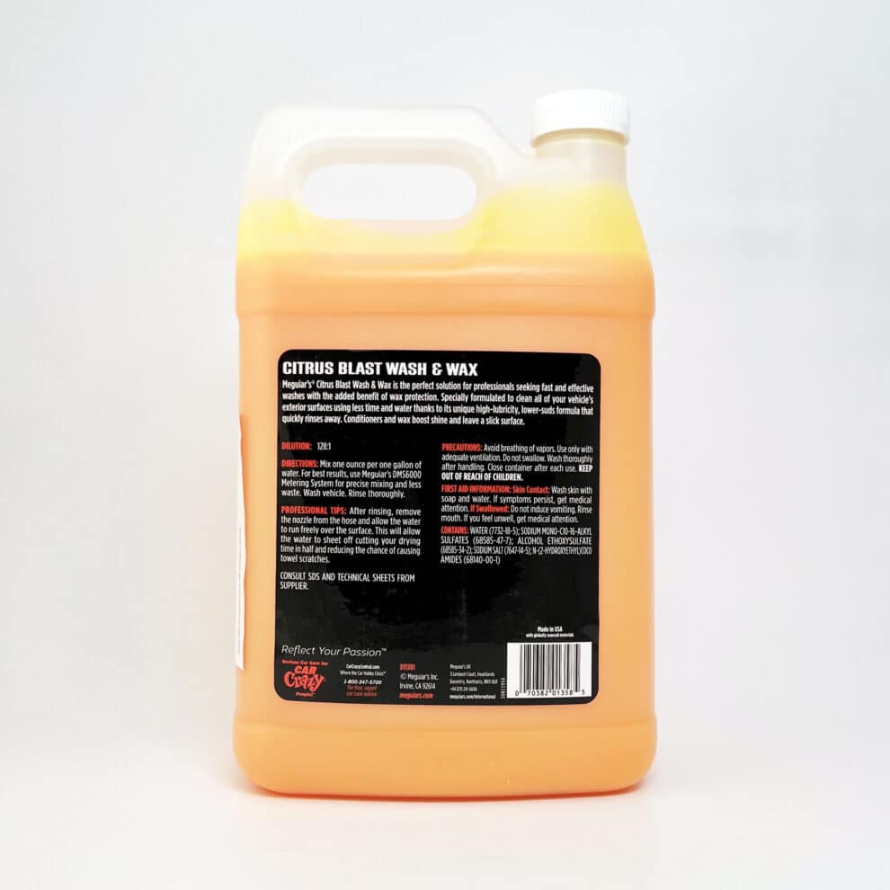 Meguiars Wash & Wax blanding