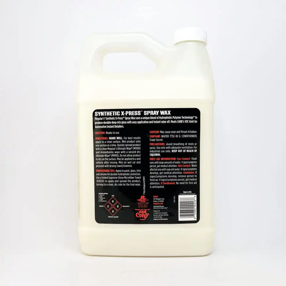 Meguiars X-press Spraywax informasjon