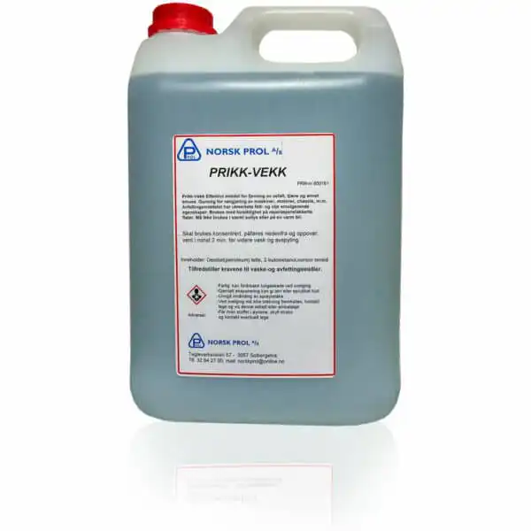 Norsk Prol Prikk-vekk avfetting 5L