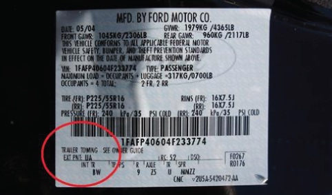 lakk kode til mustang Lakk koden til mustang