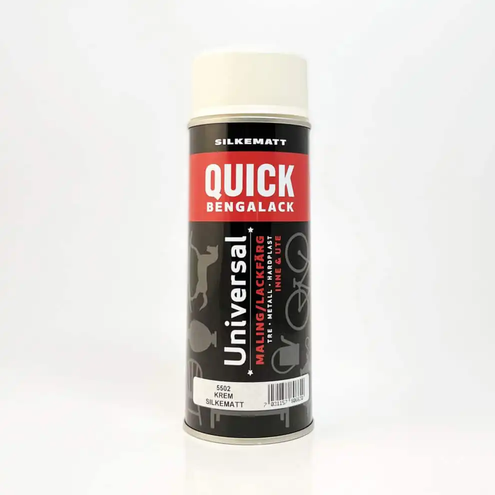 Quick bengalack spray Krem 5502 silkematt