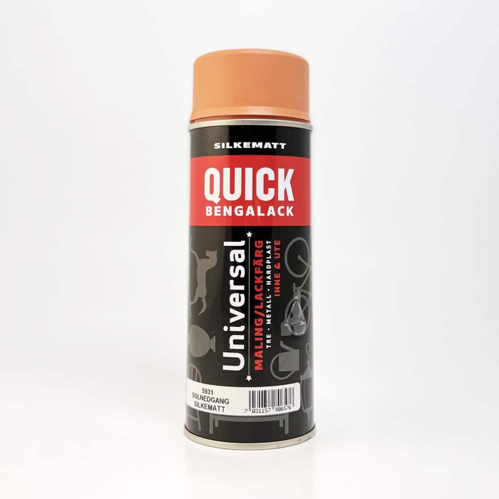 Quick bengalack spray Solnedgang 5931 silkematt