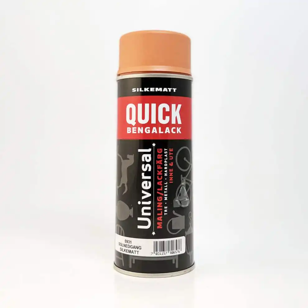 Quick bengalack spray Solnedgang 5931 silkematt