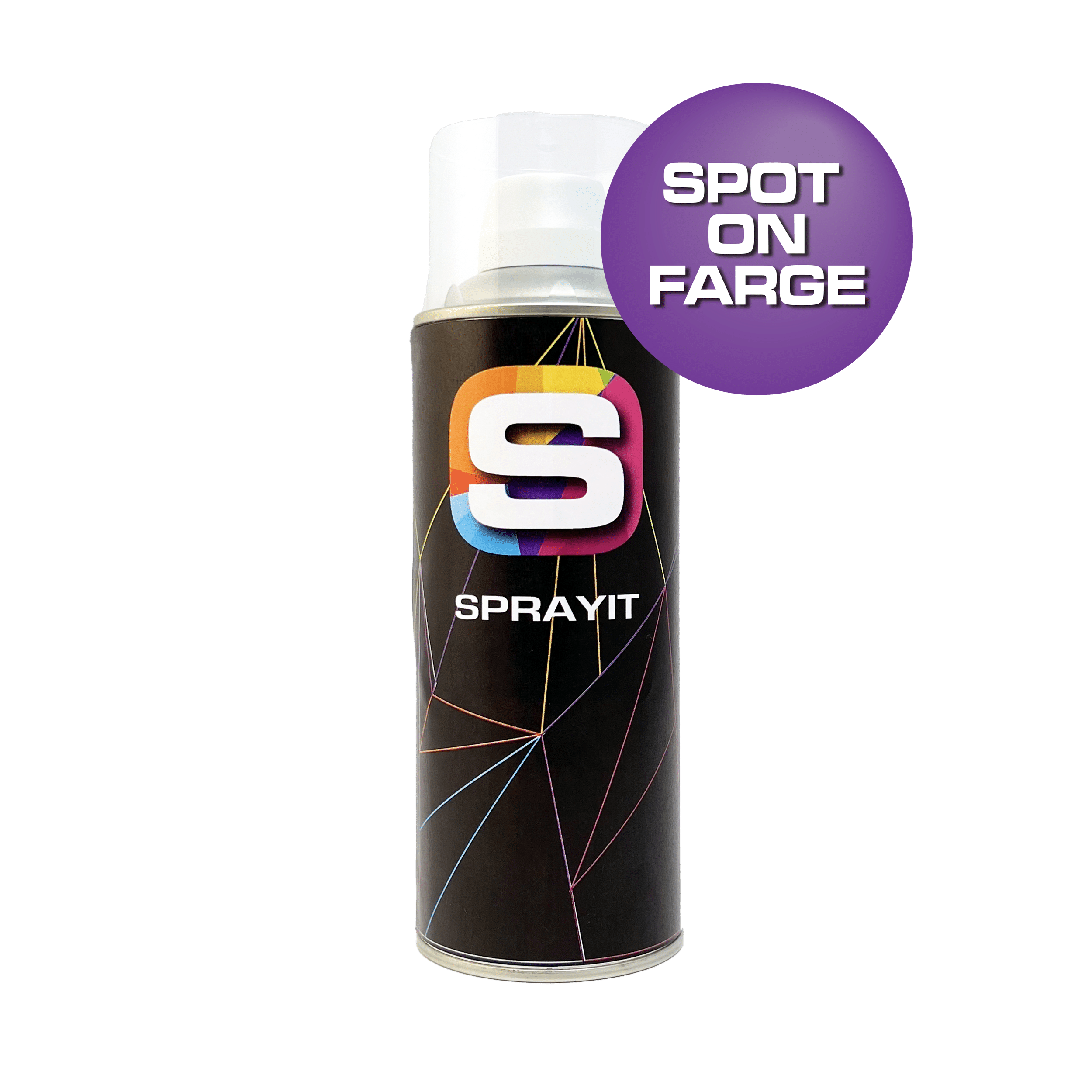 Sprayit sprayboks - spot on farge Sprayit sprayboks - spot on farge