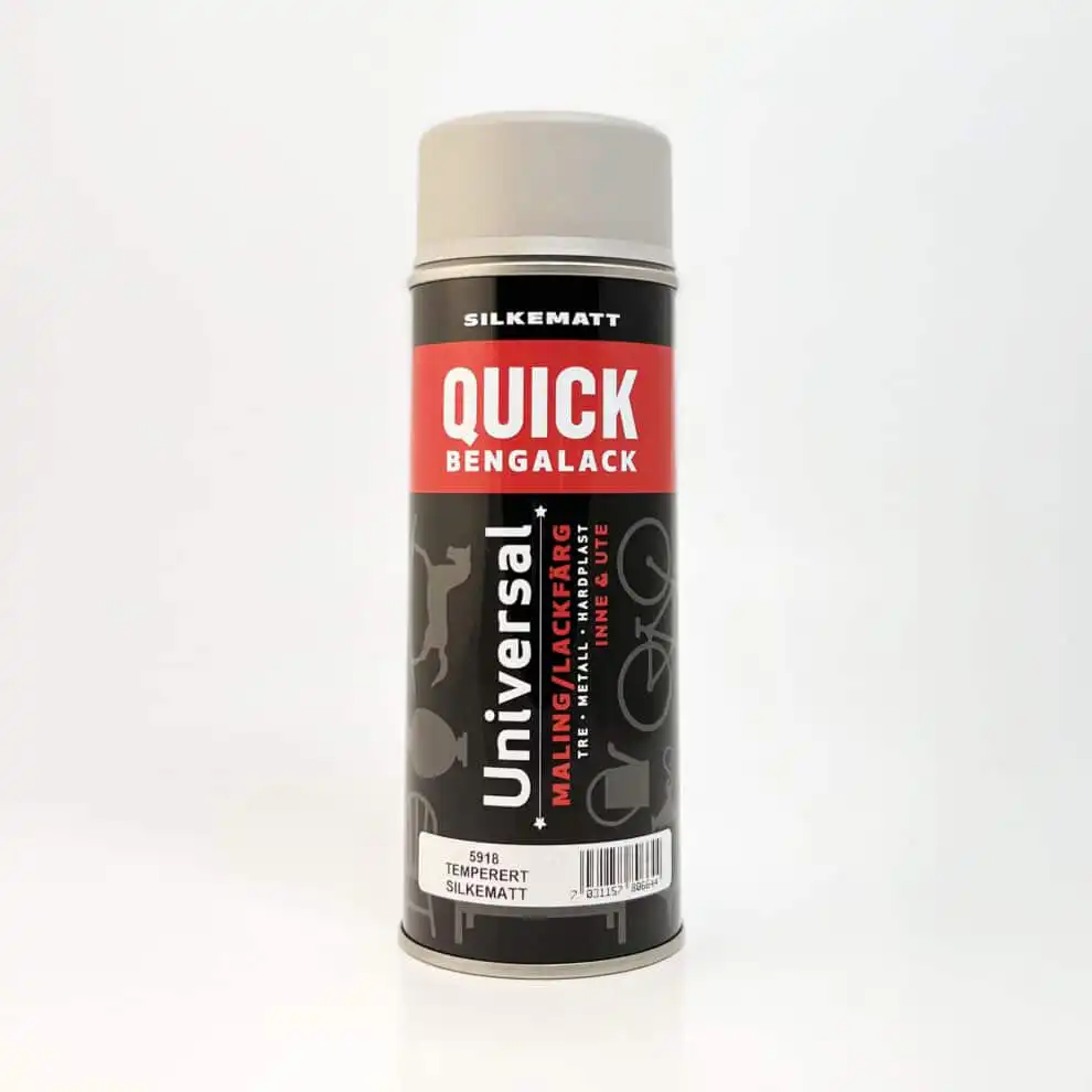 Quick bengalack spray Temperert 5918 silkematt