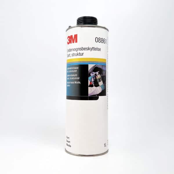 3M 8861 understellsbeskytlse sort struktur