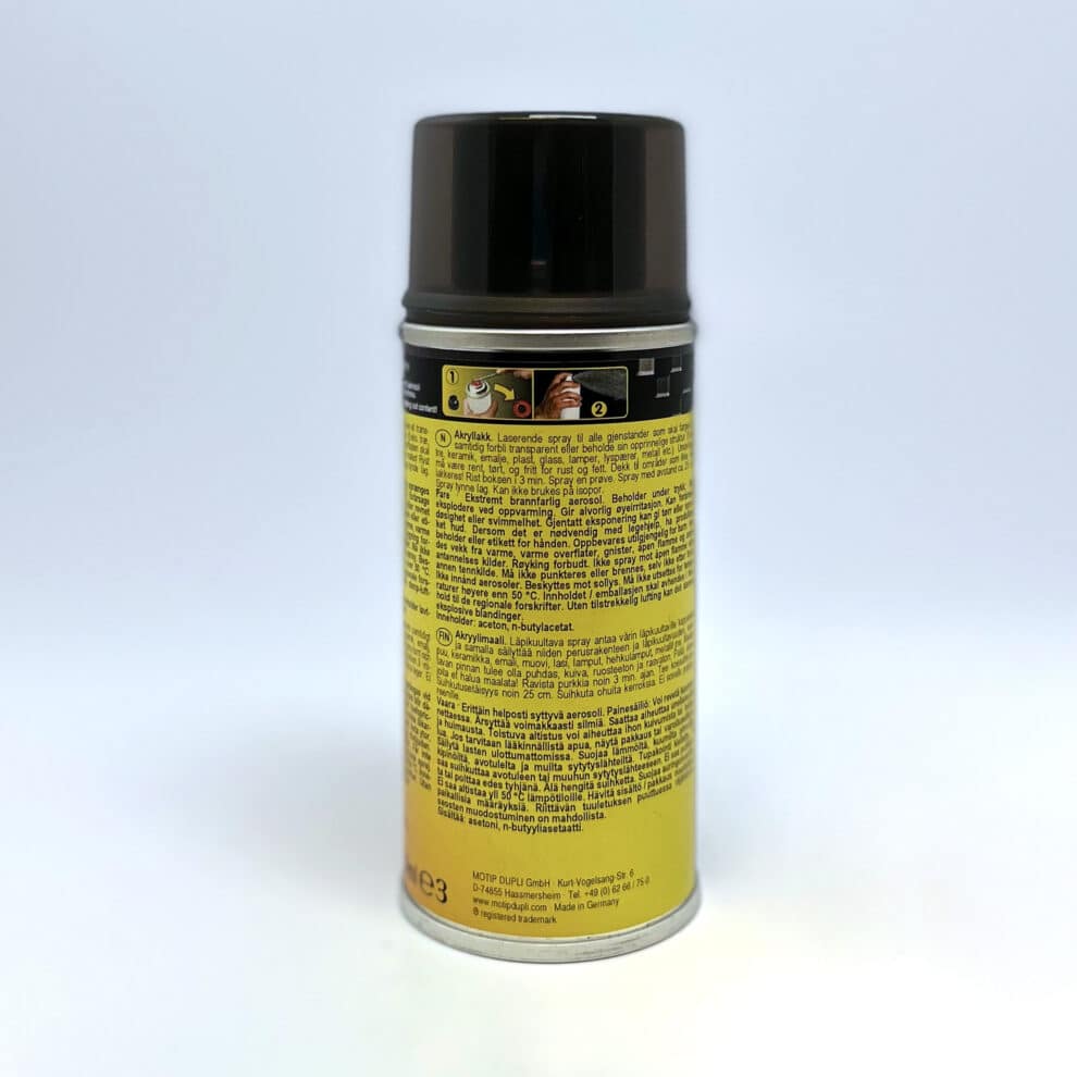 DupliClor Transparent Informasjon sort