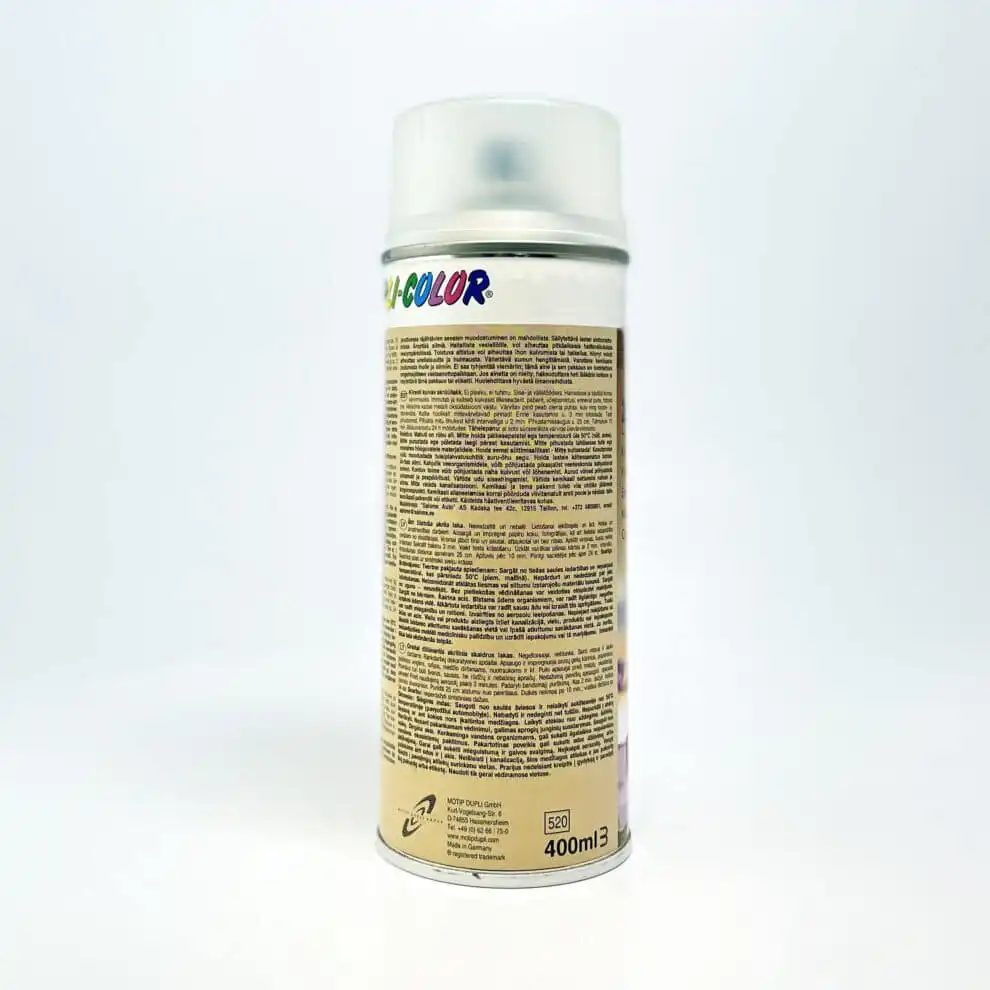 Duplicolor special zapon spray krystall informasjon