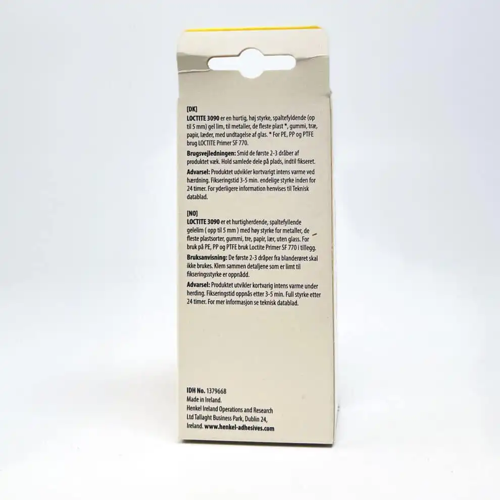 Loctite 3090 2K hurtiglim teknisk
