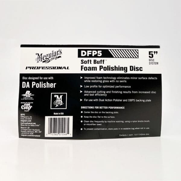 Meguiars Foam polishing DFP5