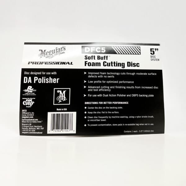 Meguiars foram cutting disc DFC5