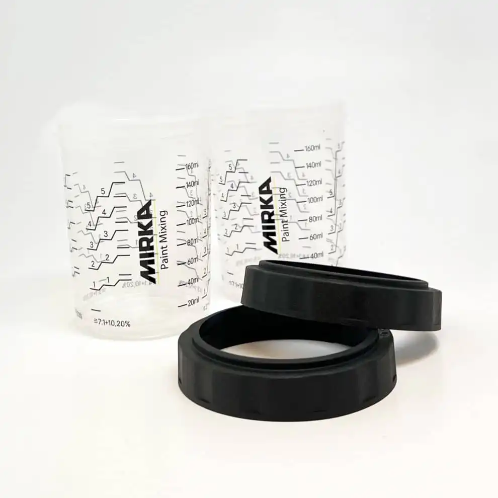 Mirka outer cups with collar for PCS 180 Mirka outer cups with collar for PCS 180