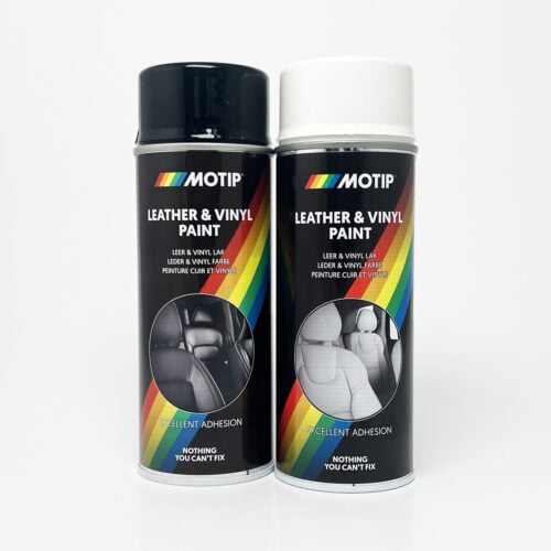 Motip vinylspray sort hvit