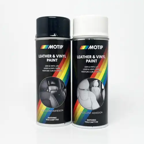 Motip vinylspray sort hvit