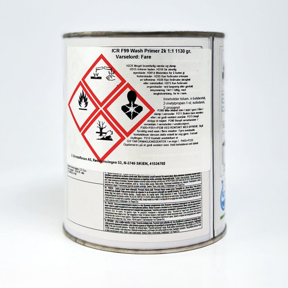 Sprint 2K wash primer F99