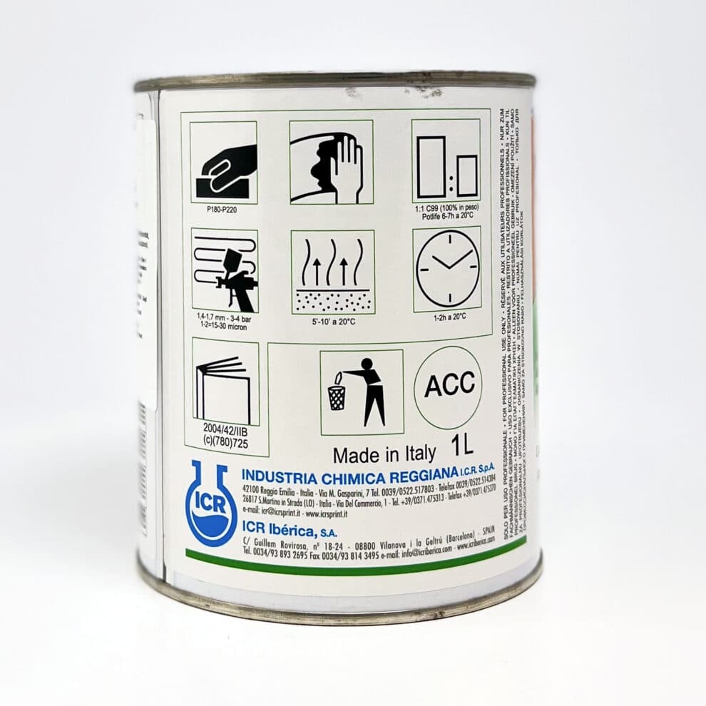 Sprint 2K wash primer informasjon