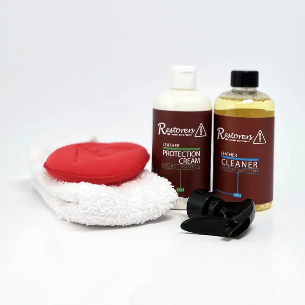 Leather cleaner sett