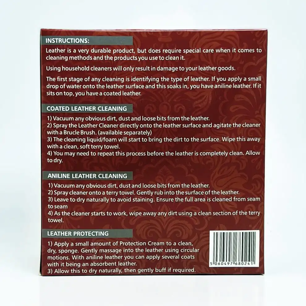 Restorers leather care kit