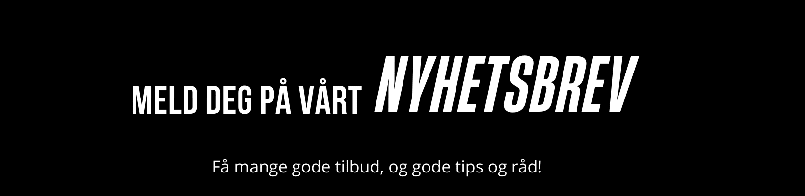 Nyhetsbrev Spraylakk.no