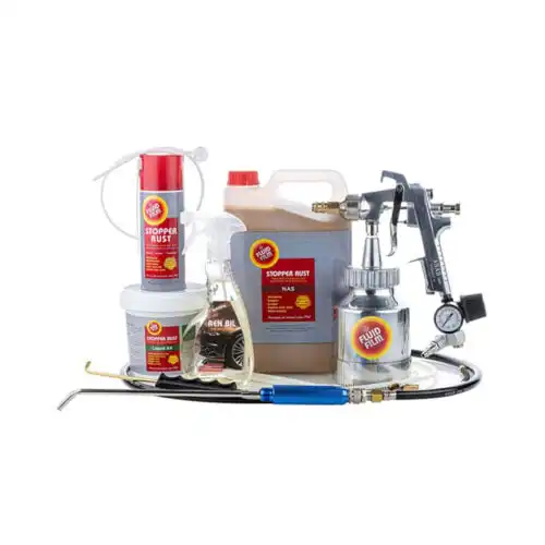 Fluid Film-pakke med trykkbegerpistol