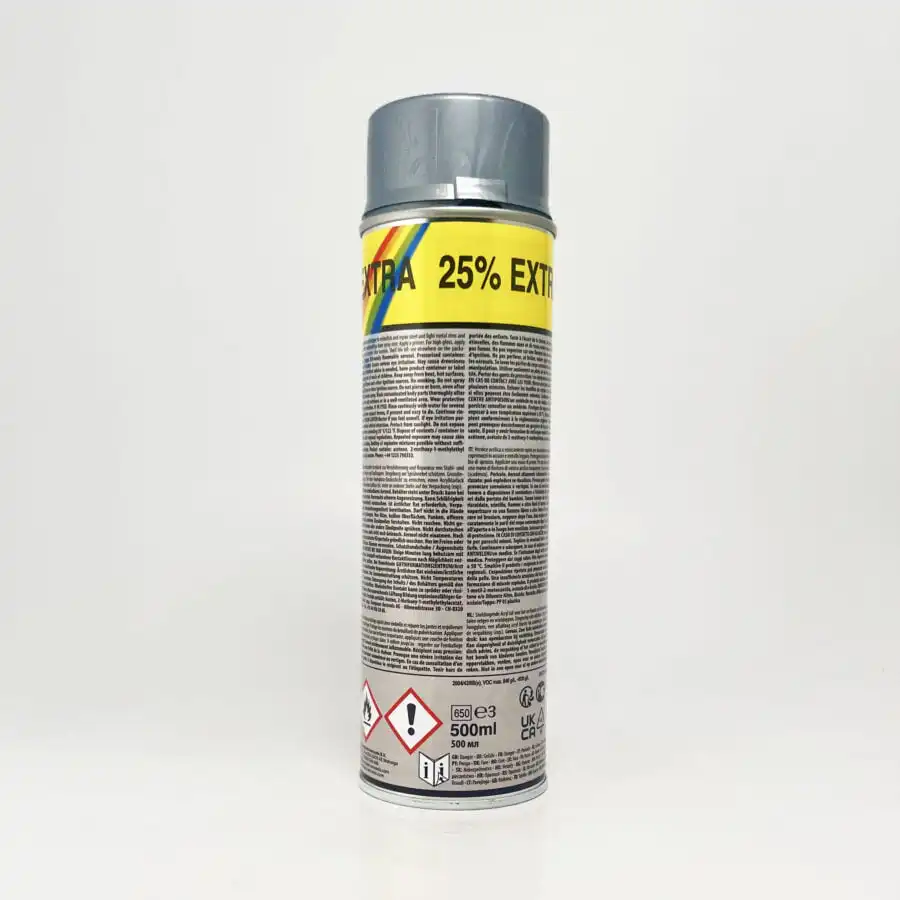 Motip Wheelspray 500ml sølv