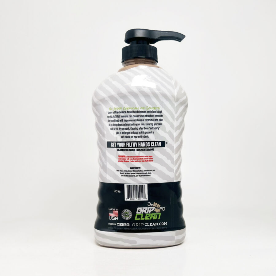 Grip clean hand soap