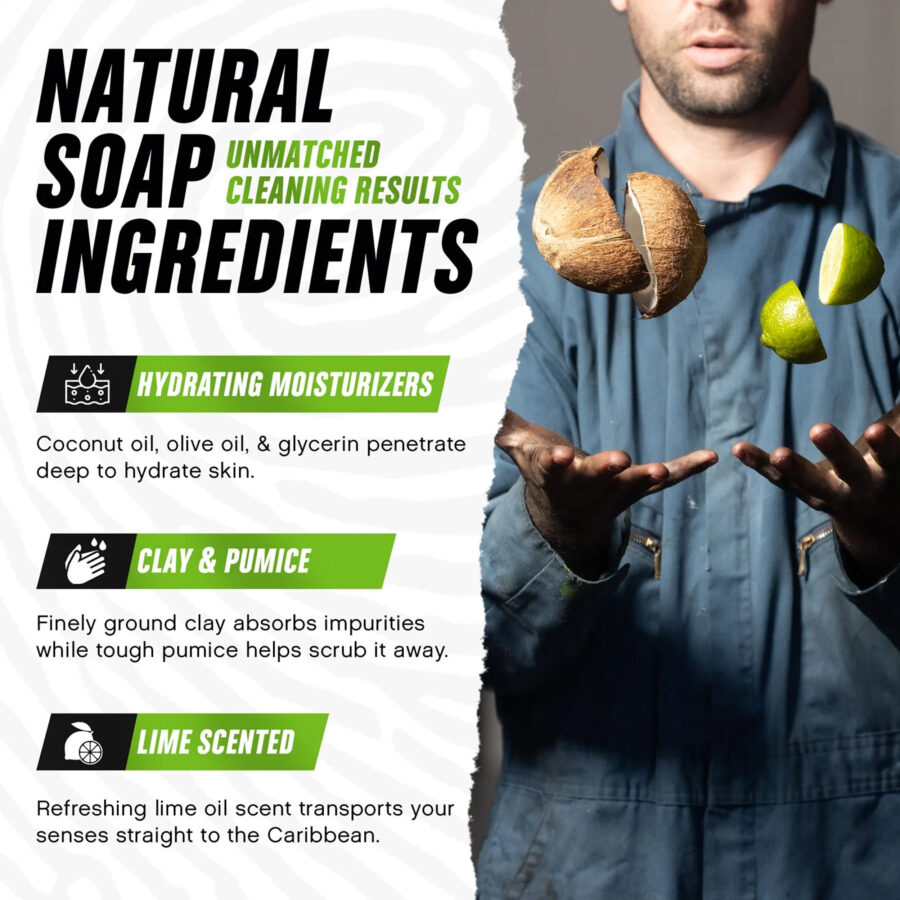 Grip clean hand soap