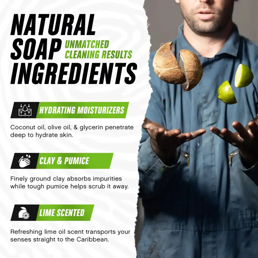 Grip clean hand soap