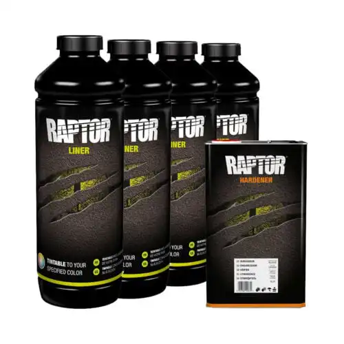 Raptor Bedliner 2K Sort - 4L