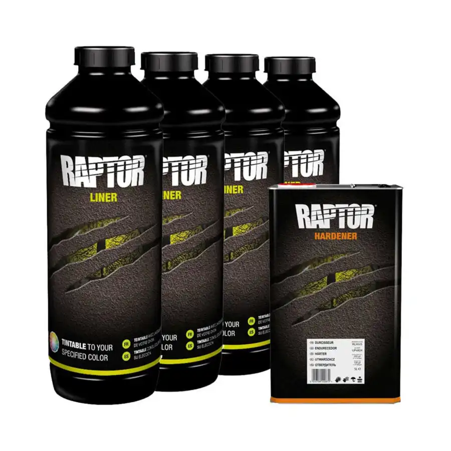 Raptor Bedliner 2K Sort - 4L