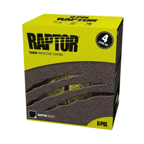 Raptor Bedliner 2K Sort 4L