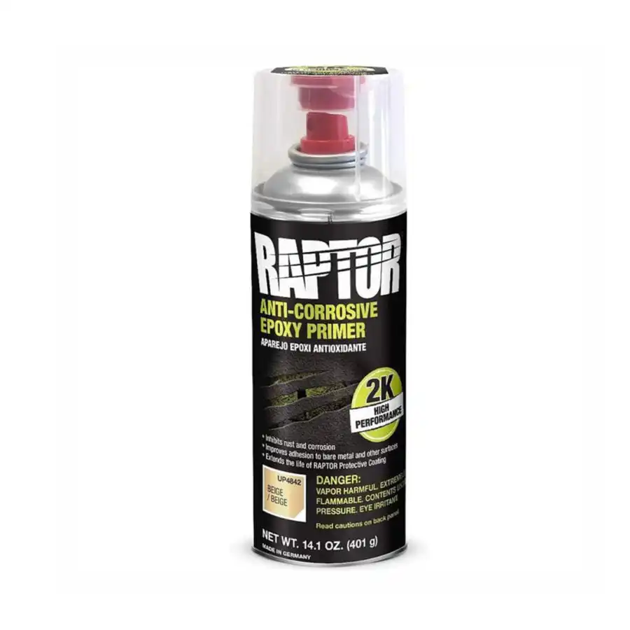 Raptor Epoxy Primer beige 2K Spray Raptor Epoxy Primer beige 2K Spray