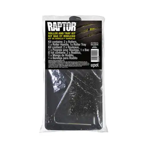 Raptor bedliner Rullesett 10cm
