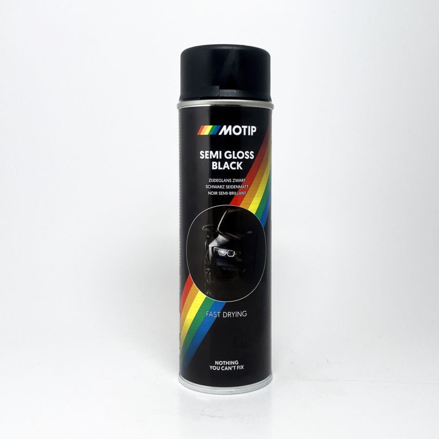 Motip Kompakt svart silkematt