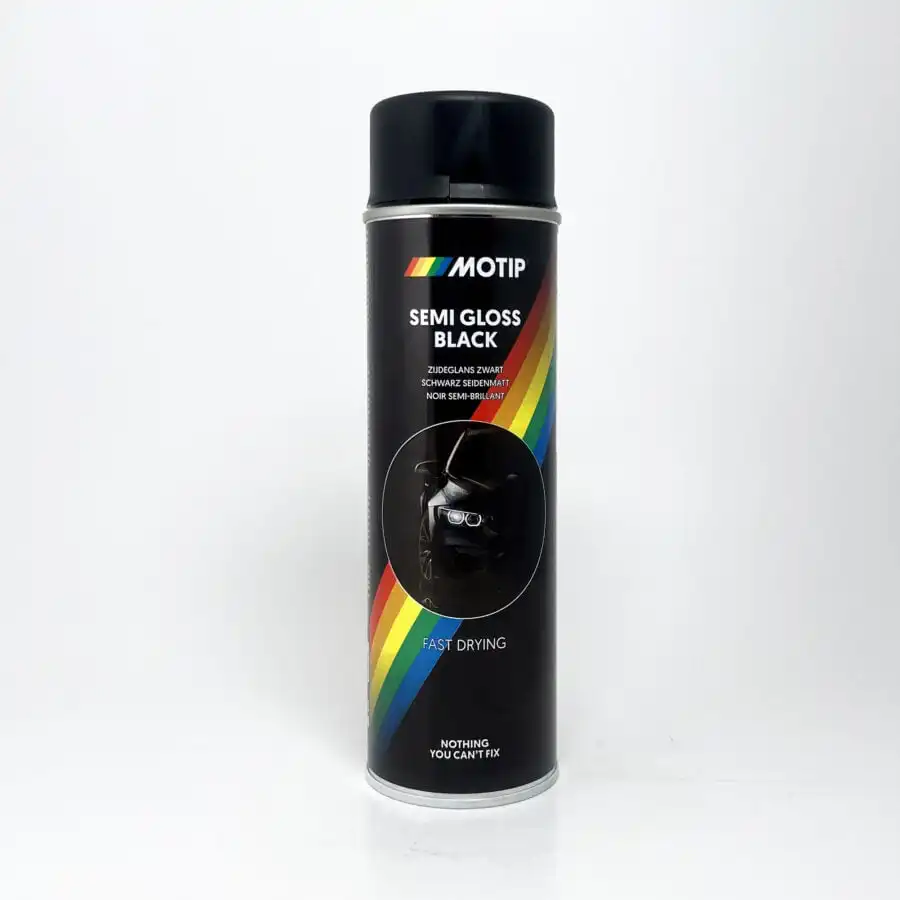 Motip Kompakt svart silkematt